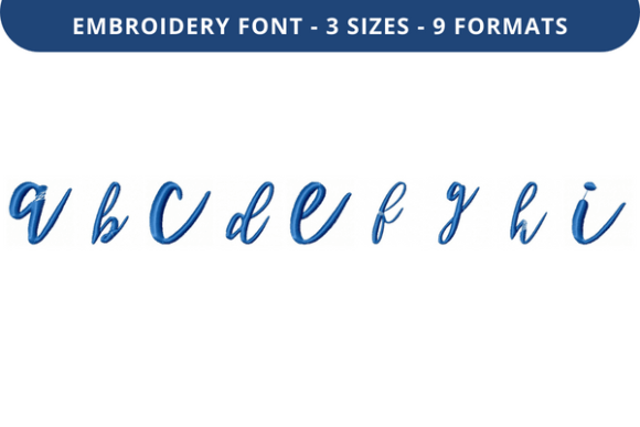 Bethilda Font Lowercase a to I