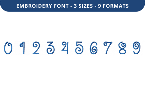 Cherry Frosting Font 0 to 9 Review