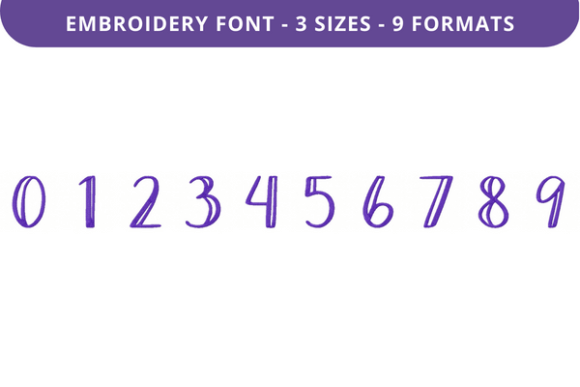 Crafty Goldfish Font 0 to 9 Review
