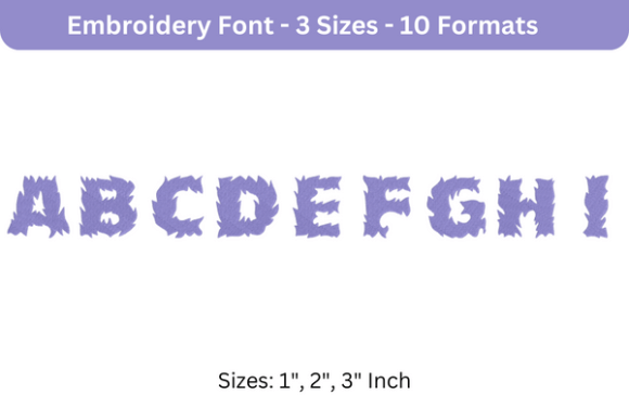 Fire Cats Font a to I Review