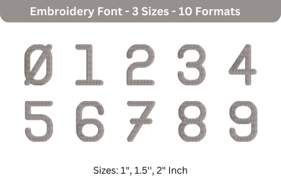Follow Direction Font 0 to 9 Review
