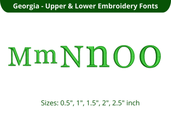 Georgia Font MNO: A Review for Handmade Gifts