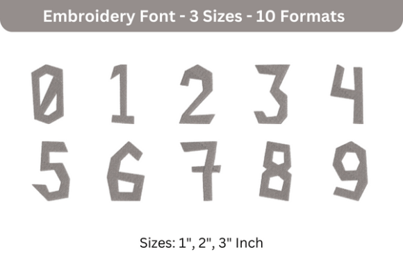 Paper Cuts Font 0 to 9 Review