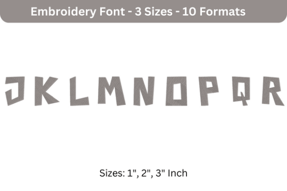 Paper Cuts Font J to R Review