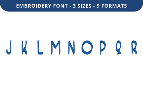 Peeling Good Font Uppercase J to R
