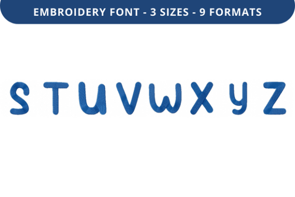 Puhoy Font Lowercase S to Z