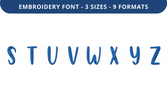 Sugar Buns Font S to Z Review