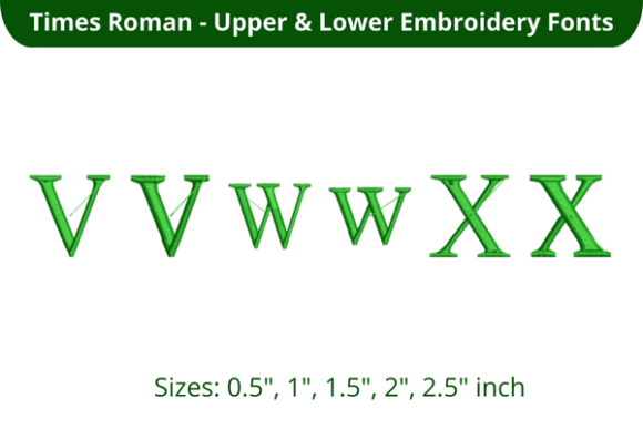 Times Roman Font VWX Review