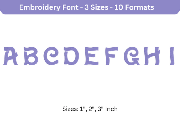 Wavie Font a to I Review